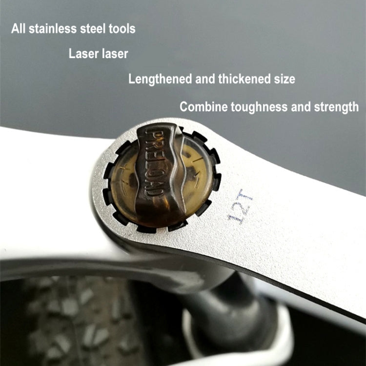 BIKERSAY BT050A Multifunctional Stainless Steel Bicycle Fork Wrench Double Head Spanner, BT050A, BT050B, BT050C, BT050D
