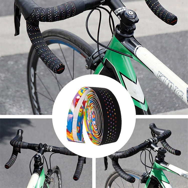 GUB 1622 Gradient Colorful Strap Road Bike Handlebar Tape Anti-slip, GUB 1622