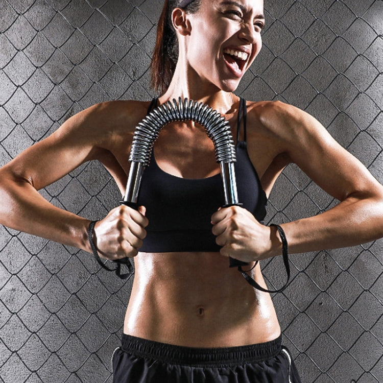 60kg Electroplating Spring Hand Grips Arm Strength Brawn Training Device, 60kg