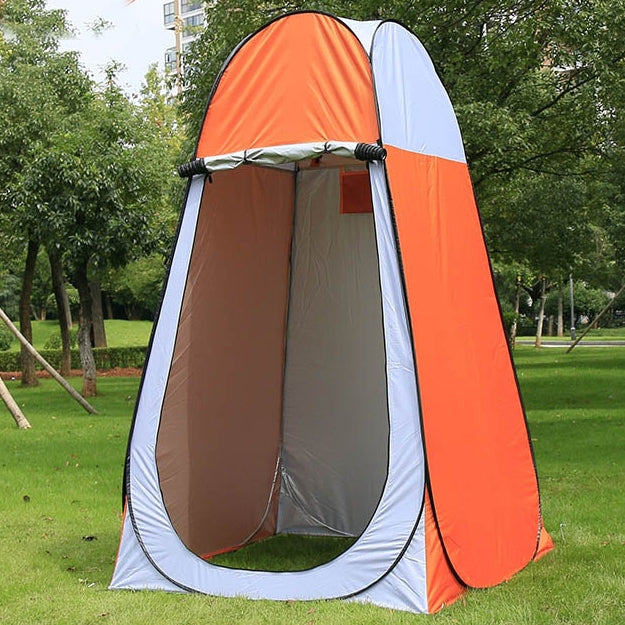 Clothes Changing Bathing Tent with Window, Single, Size: 190x120x120cm, Size: 190x120x120cm