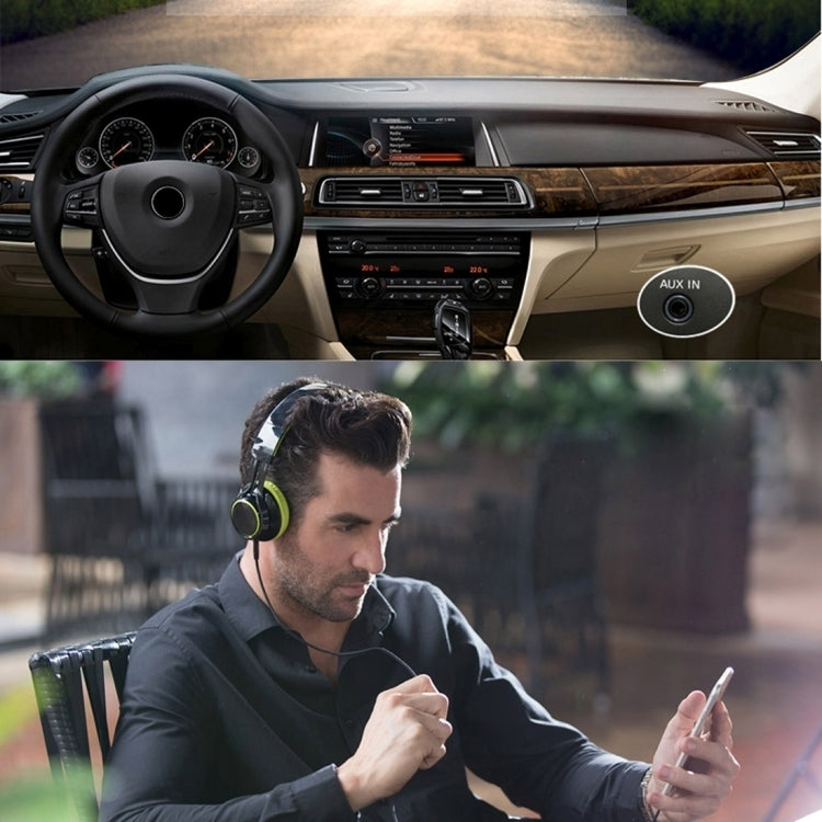 AV01 3.5mm Male to Male Elbow Audio Cable, Length: 1m, 1m