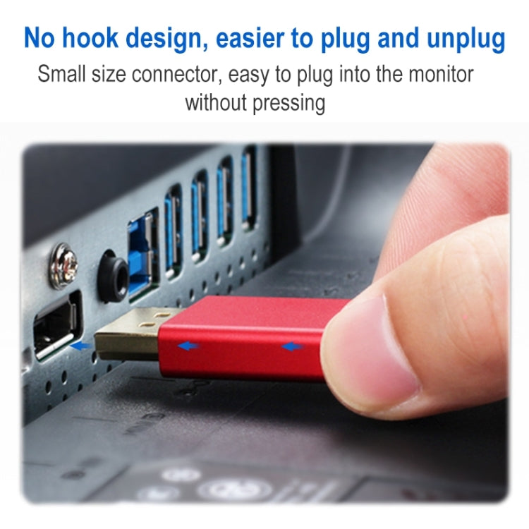 4K 60Hz DisplayPort 1.2 Male to DisplayPort 1.2 Male Aluminum Shell Flat Adapter Cable, Cable Length: 3m, 3m