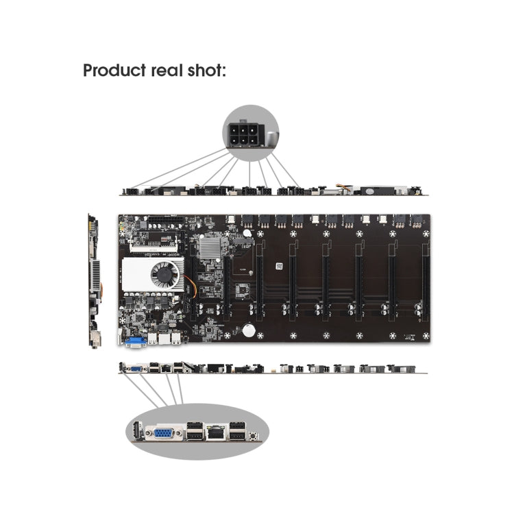 BTC-T37 Professional Mining Motherboard, Motherboard