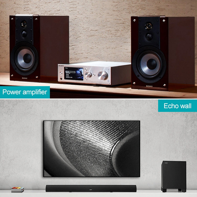 EMK Square Port to Round Port Conversion Head Optical Fiber Adapter Audio Adapter, Square Port to Round Port