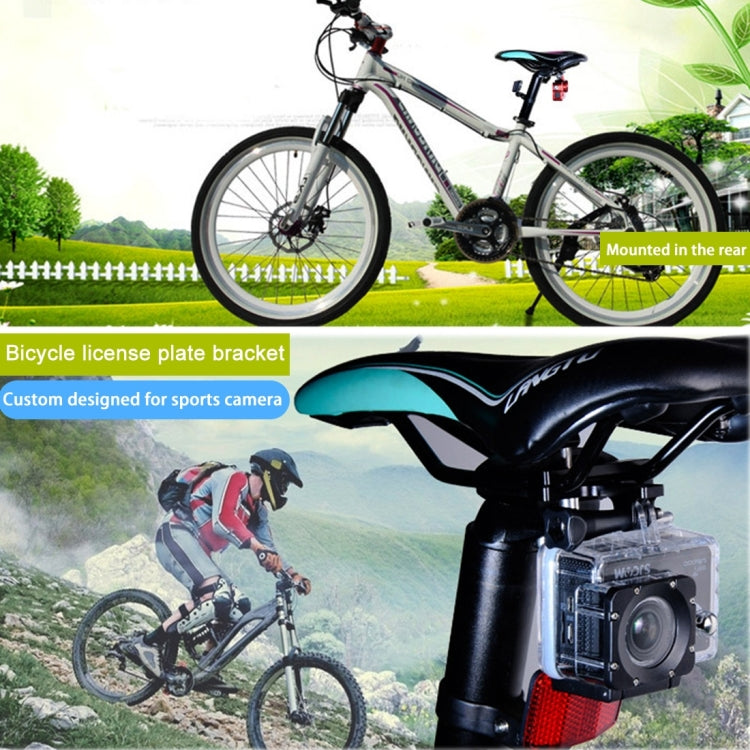 PULUZ Aluminium Alloy Bike Seat Cushion Mount for for GoPro, Insta360, DJI and Other Action Cameras, Seat Mount