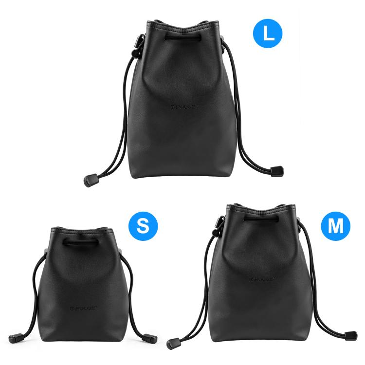 PULUZ Camera Protective Inner Bag Thick Padded Carrying Pouch with Shoulder Strap for Mirrorless & DSLR Cameras, Size: L, Size: L