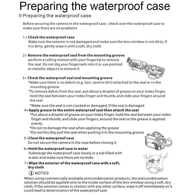 PULUZ 40m Underwater Depth Diving Case Waterproof Camera Housing for Sony A6300 (E PZ 16-50mm F3.5-5.6 OSS), For A6300
