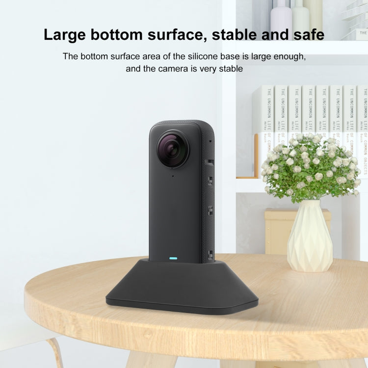 For Insta360 X3 PULUZ Silicone Base Desktop Stand, For Insta360 X3