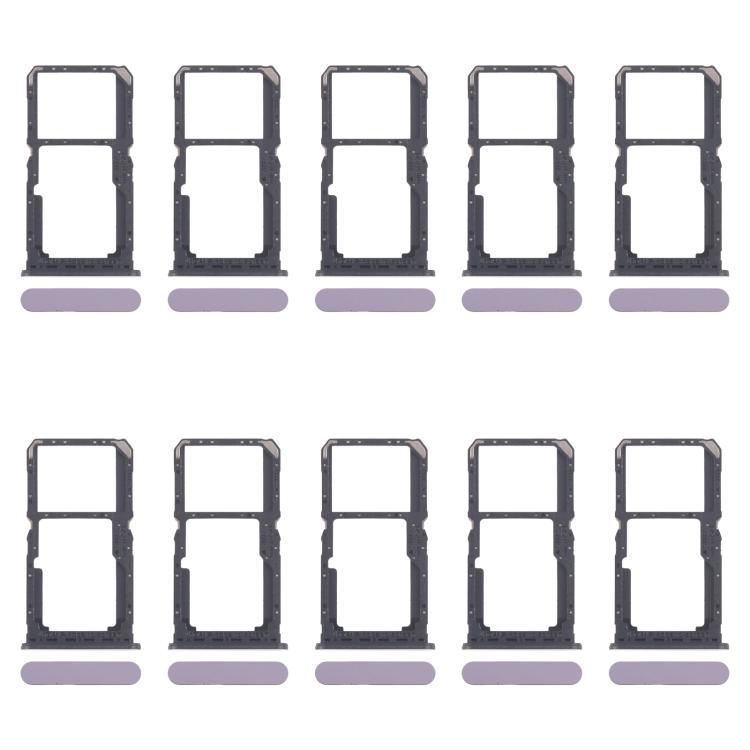 For OPPO A80 5G CPH2639 10pcs Original SIM Card Tray + SIM Card Tray / Micro SD Card Tray, For OPPO A80 5G (Original), For OPPO A80 5G(Original)