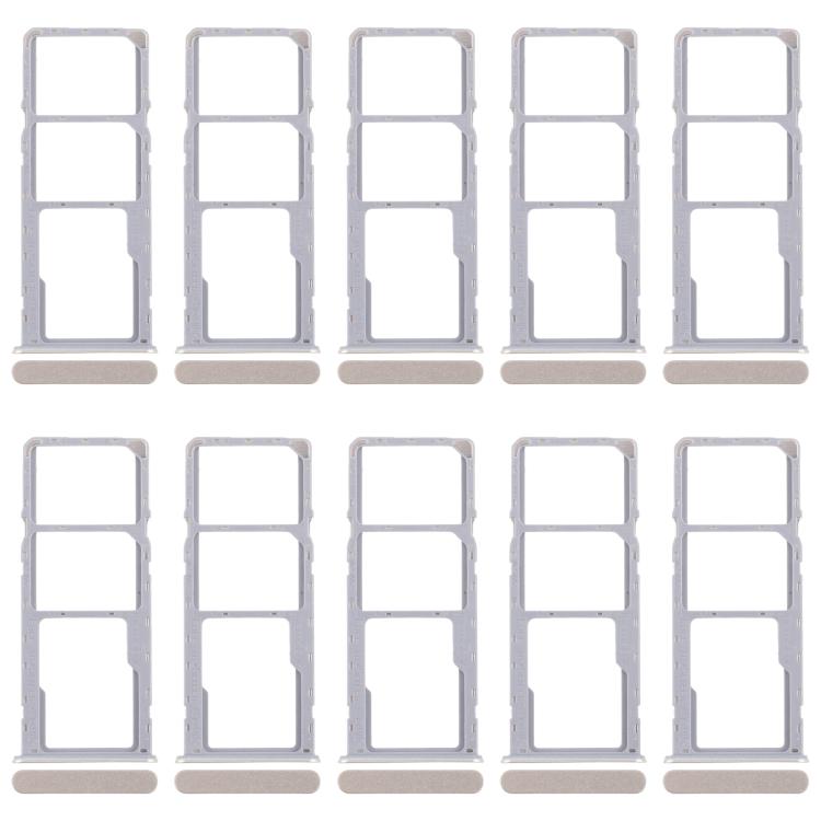 For Realme C63 5G RMX3950 10pcs Original SIM Card Tray + SIM Card Tray + Micro SD Card Tray, For Realme C63 5G(Original)