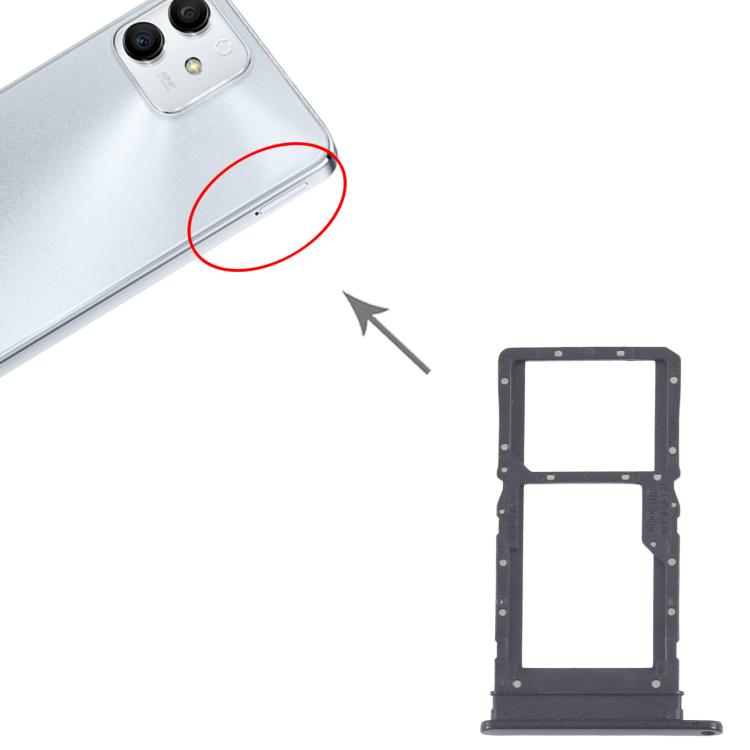 For Honor Play6T 10pcs Original SIM Card Tray + SIM Card Tray / Micro SD Card Tray, For Honor Play6T(Original)