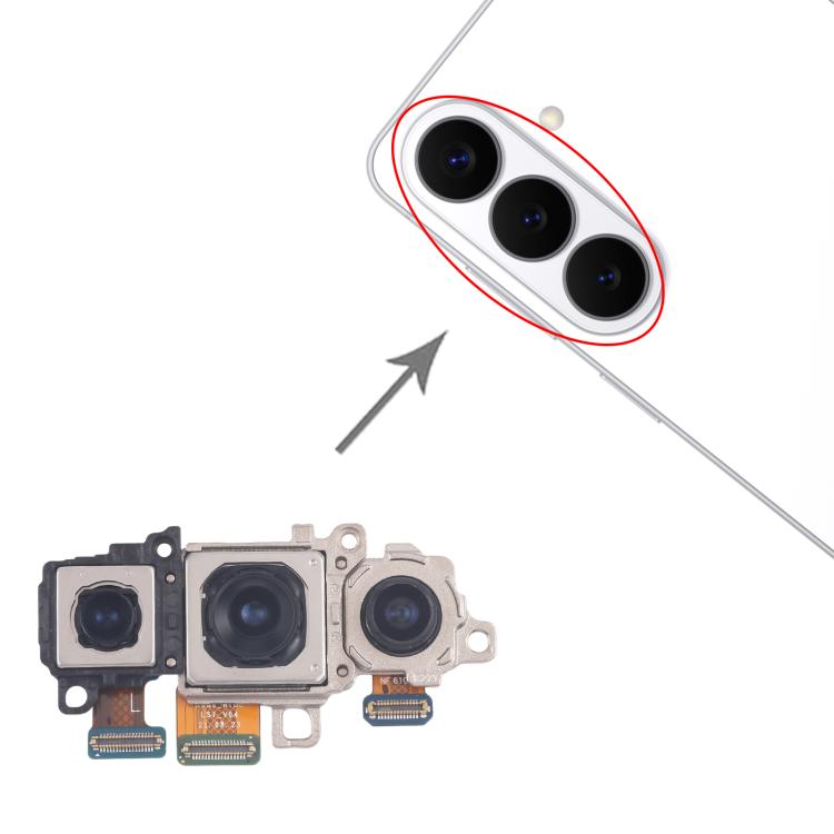 For Galaxy S26 SM-S942B Original Camera Set (Telephoto + Wide + Main Camera), For Samsung Galaxy S26(Original)