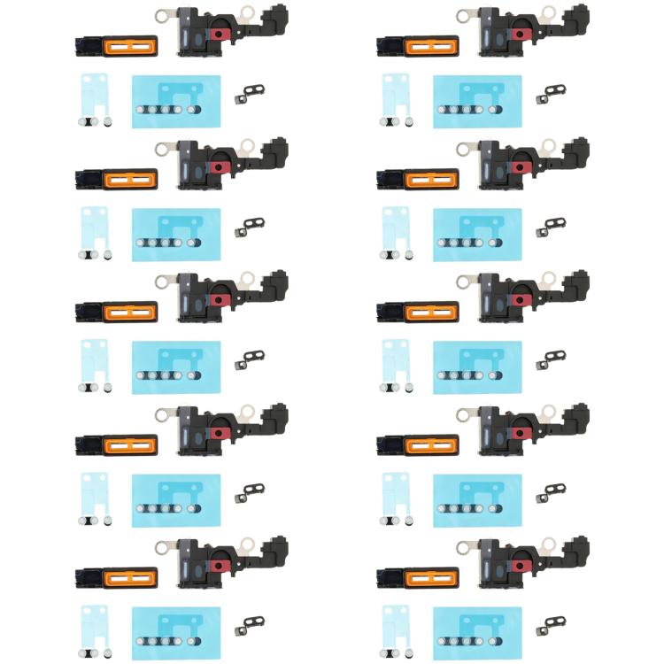 For iPhone 16e 10sets Speaker Ringer Buzzer Dustproof Mesh, For iPhone 16e