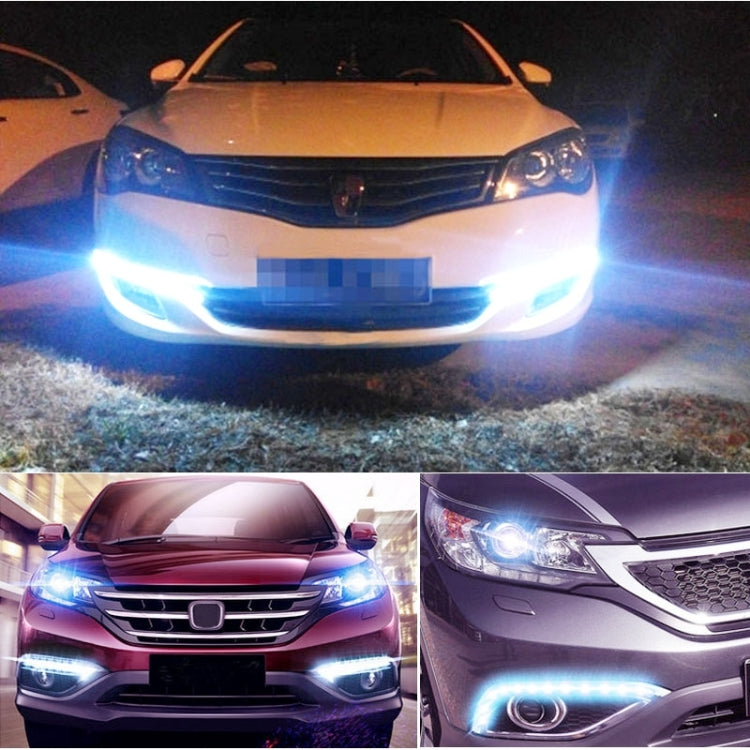 2 PCS 5W 10 LED SMD 5050 Flexible Snake LED Car Daytime Running Lights, DC 12V, 5W