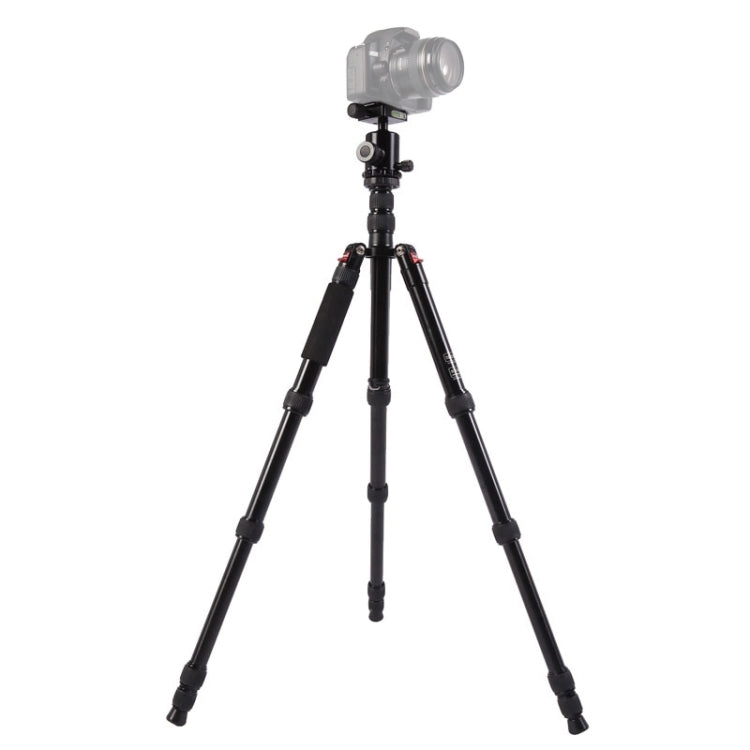 Triopo MT-2805C Adjustable Portable Aluminum Tripod with NB-2S Ball Head for Canon Nikon Sony DSLR Camera, MT-2805C (Black), MT-2805C (Gold)