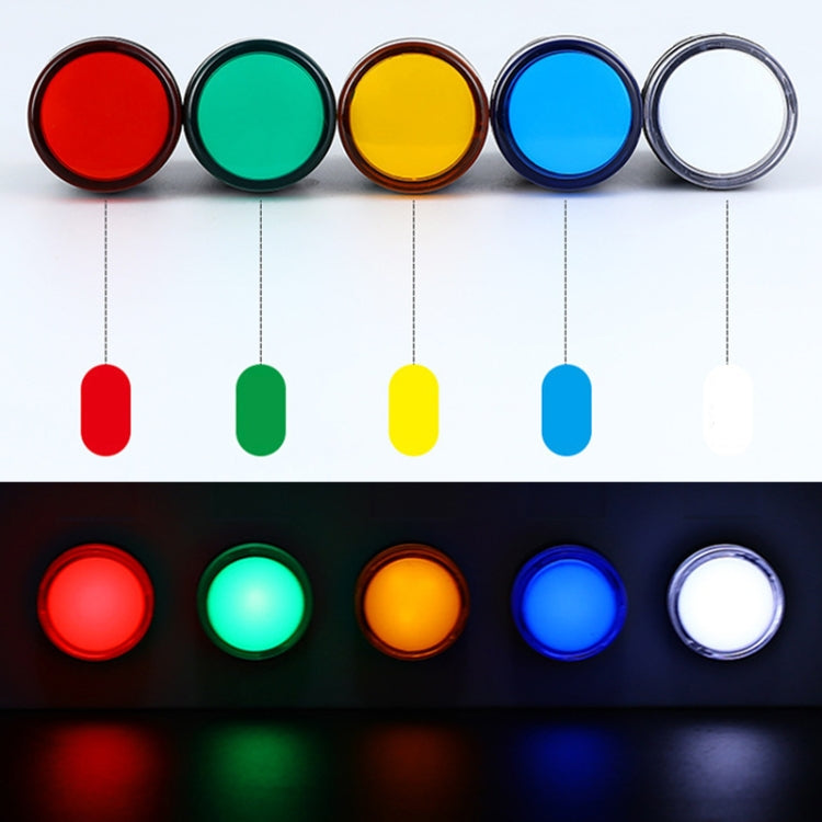 24V AD16-22D / S 22mm LED Signal Indicator Light Lamp, 24V