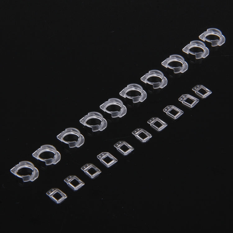 Front Facing Camera Module Bezel with Sensor Retaining Bracket for iPhone 6 & 6 Plus, 100 pairs, For 6 Plus & iPhone 6
