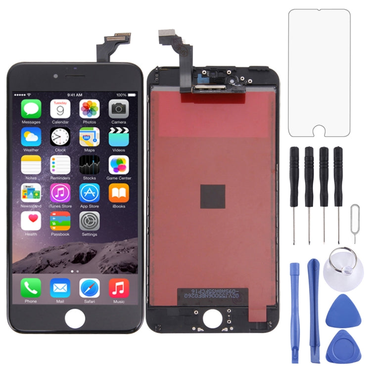 LCD Screen with Frame for iPhone 6 Plus, 3 in 1 for i6 Plus White, 3 in 1 for i6 Plus Black