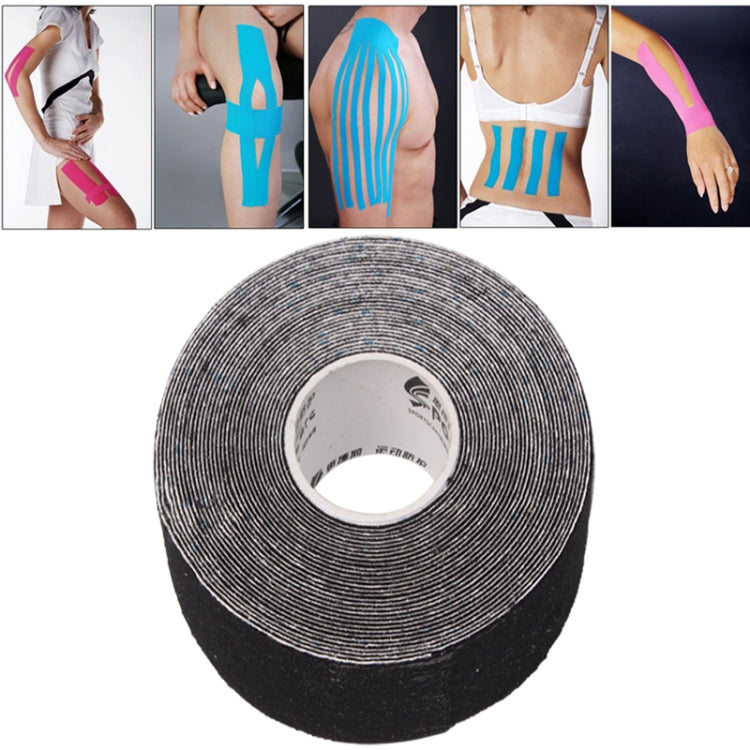 Waterproof Kinesiology Tape Sports Muscles Care Therapeutic Bandage, Size: 5m(L) x 5cm(W), Size: 5mx 5cm White, Size: 5mx 5cm Green, Size: 5mx 5cm, Size: 5mx 5cm Red, Size: 5mx 5cm Yellow, Size: 5mx 5cm Orange, Size: 5mx 5cm Blue, Size: 5m x 5cm Magent...