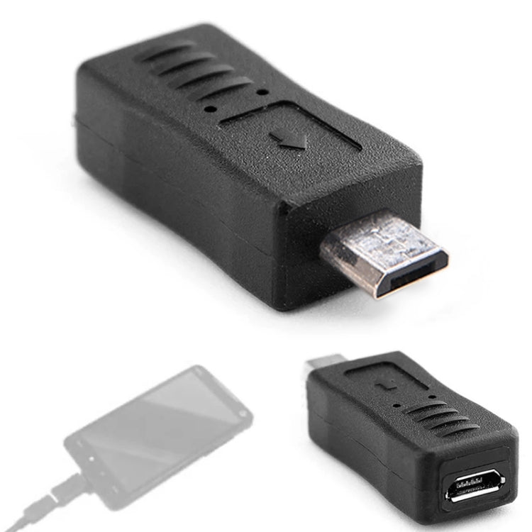 USB 2.0 Micro USB Male to Female Adapter for Galaxy S IV / i9500 / S III / i9300, Micro USB Female