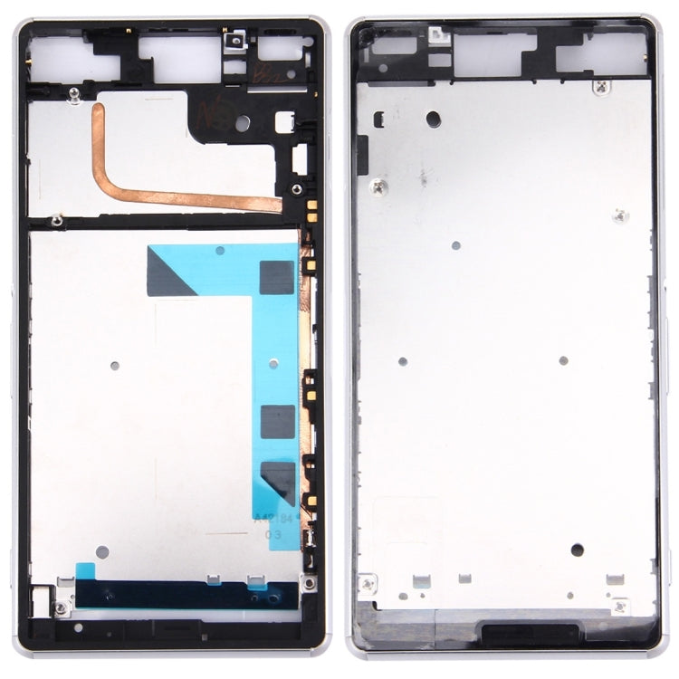 Front Housing LCD Frame Bezel Plate for Sony Xperia Z3 / L55w / D6603, For Xperia Z3
