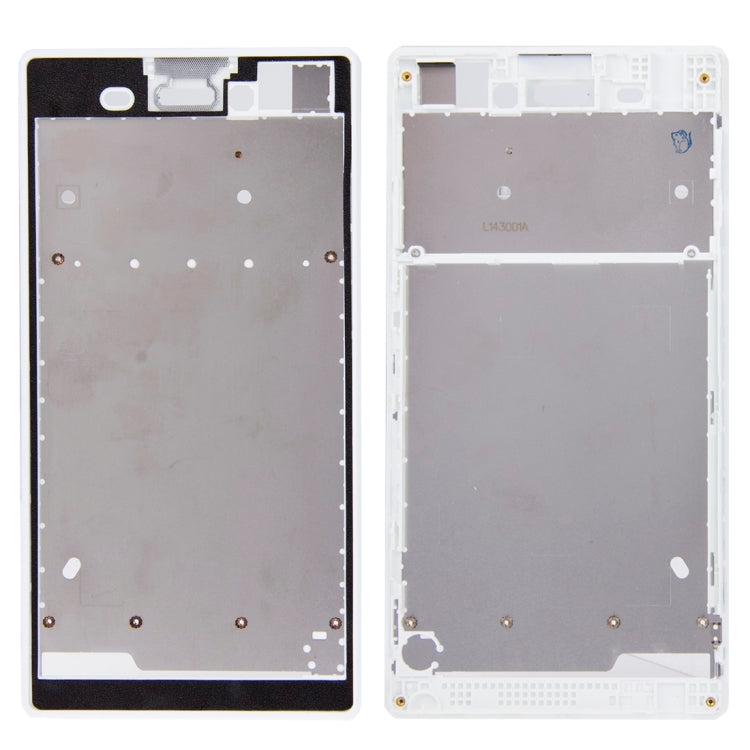 Front Housing with Adhesive Sticker for Sony Xperia T3, For Xperia T3(Black), For Xperia T3(White)