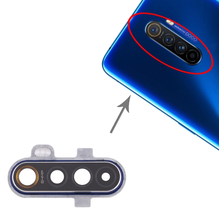 For OPPO Realme X2 Pro Camera Lens Cover, For OPPO Realme X2 Pro, For OPPO Realme X2 Pro(Blue)