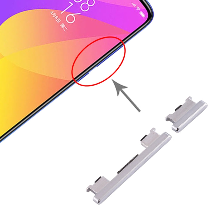 Side Keys for Xiaomi Mi CC9, For Mi CC9