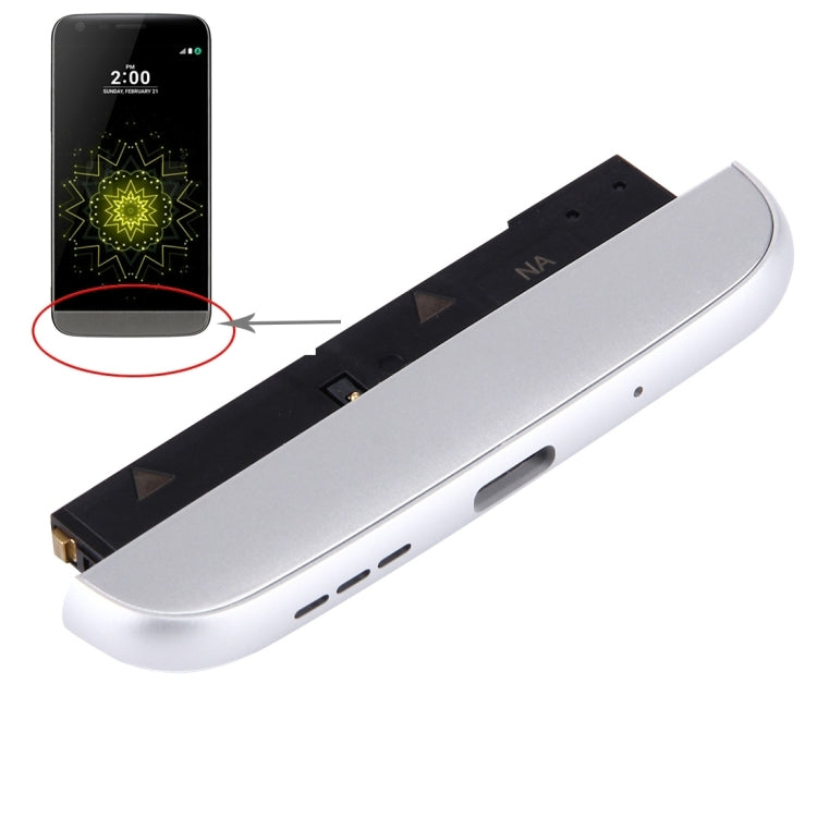 (Charging Dock + Microphone + Speaker Ringer Buzzer) Module for LG G5 / H820(Grey), For G5 / H820