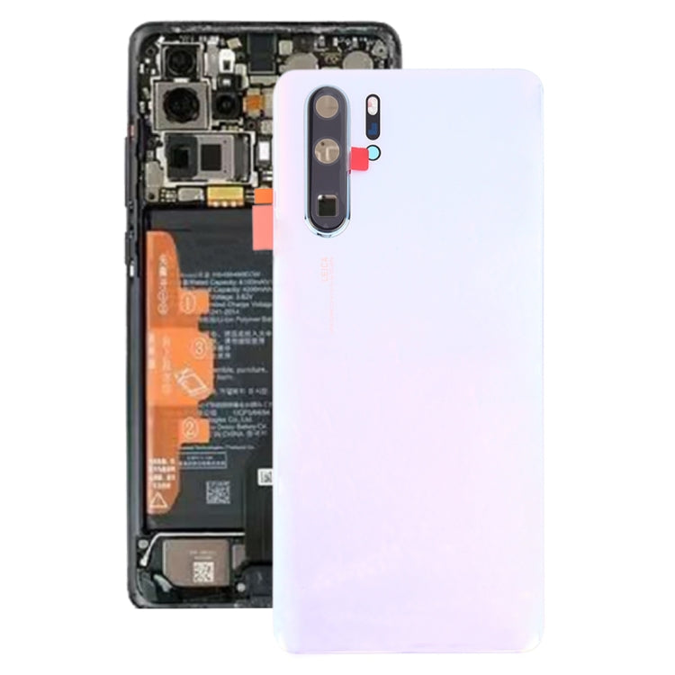 Original Battery Back Cover with Camera Lens Frame for Huawei P30 Pro, For Huawei P30 Pro (Orange), For Huawei P30 Pro (Breathing Crystal) (Original)