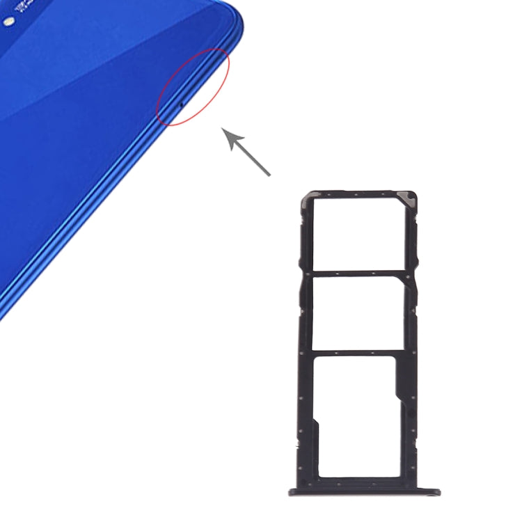 SIM Card Tray + SIM Card Tray + Micro SD Card for Huawei Honor Play 8A, For Huawei Play 8A, For Huawei Honor Play 8A