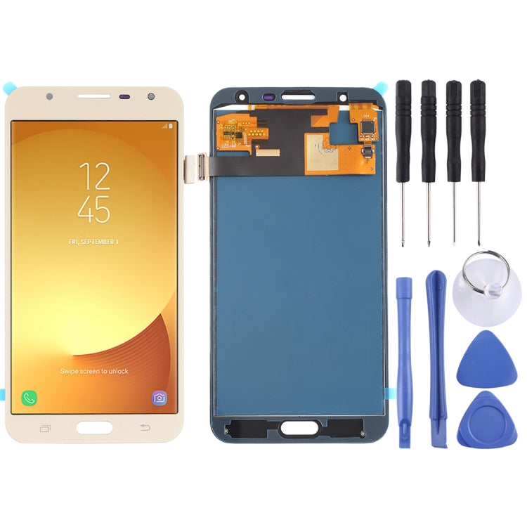 LCD Screen and Digitizer Full Assembly (TFT Material ) for Galaxy J7 Neo, J701F/DS, J701M, For Samsung Galaxy J7 Neo TFT, For Galaxy J7 Neo / J701F (TFT), For Galaxy J7 Neo (TFT)