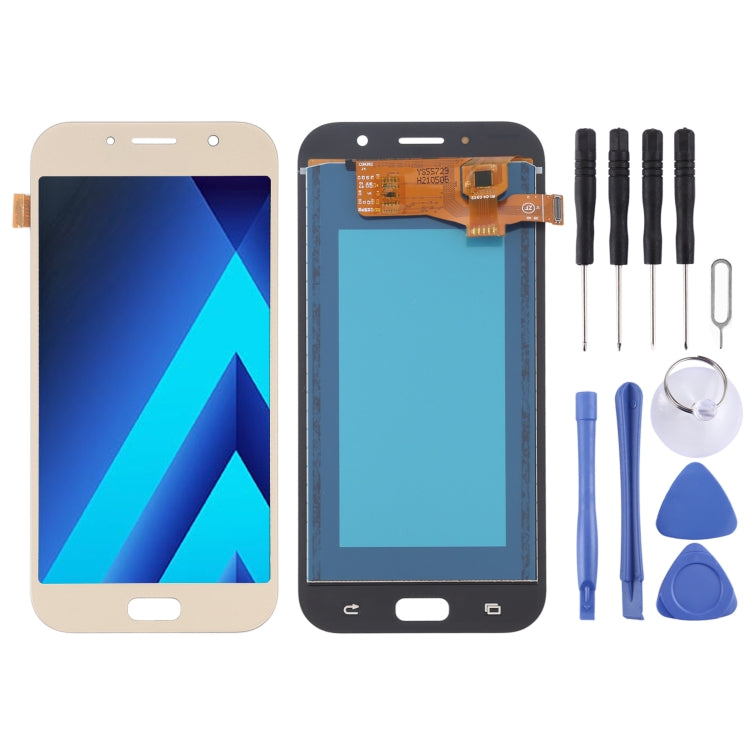 LCD Screen and Digitizer Full Assembly (TFT Material) for Galaxy A7 (2017), A720FA, A720F/DS, For Samsung Galaxy A7 (2017) TFT, For Galaxy A7 (2017) /A720FA, For Galaxy A7 (2017),TFT