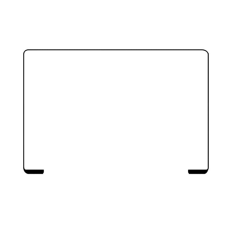 For MacBook Pro 16 inch A2991 2023 Display Ring Bezel Frame Rubber, A2991 2023