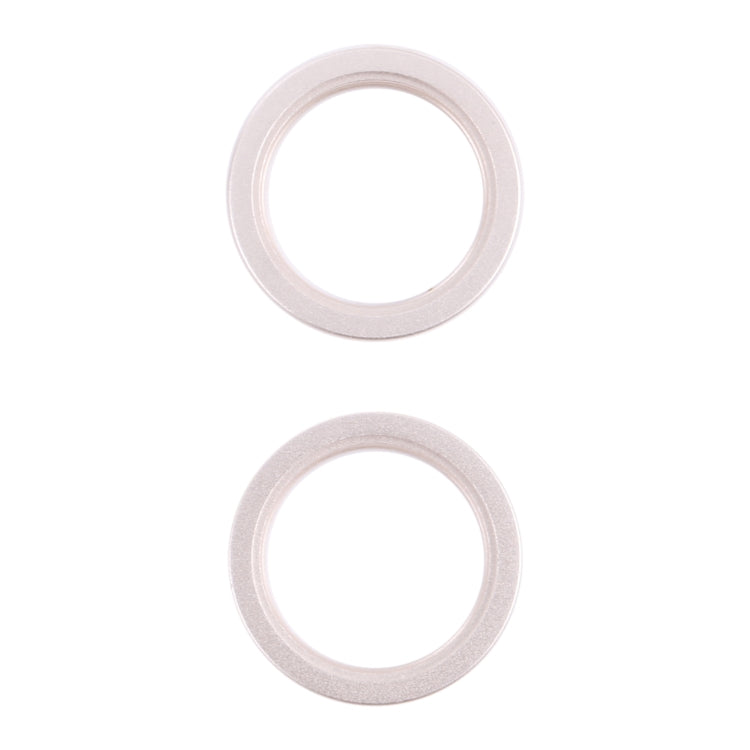 2 PCS Rear Camera Glass Lens Metal Outside Protector Hoop Ring for iPhone 13, For iPhone 13, For iPhone 13 (Outside)