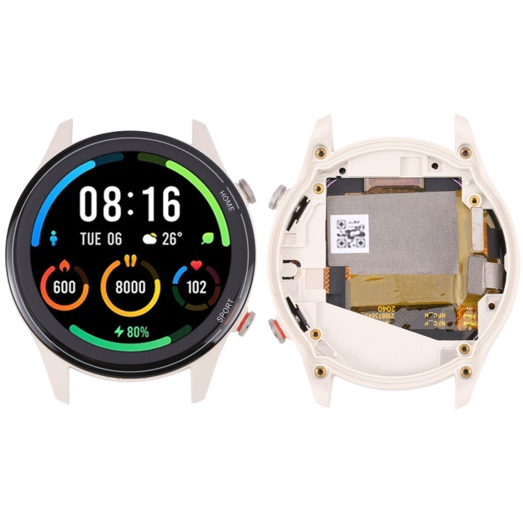 Original LCD Screen For Xiaomi Mi Watch / Watch Color Sport / Watch Revolve Active Digitizer Full Assembly with Frame, For Xiaomi Mi Watch / Watch Color Sport / Watch Revolve Active(Black)...
