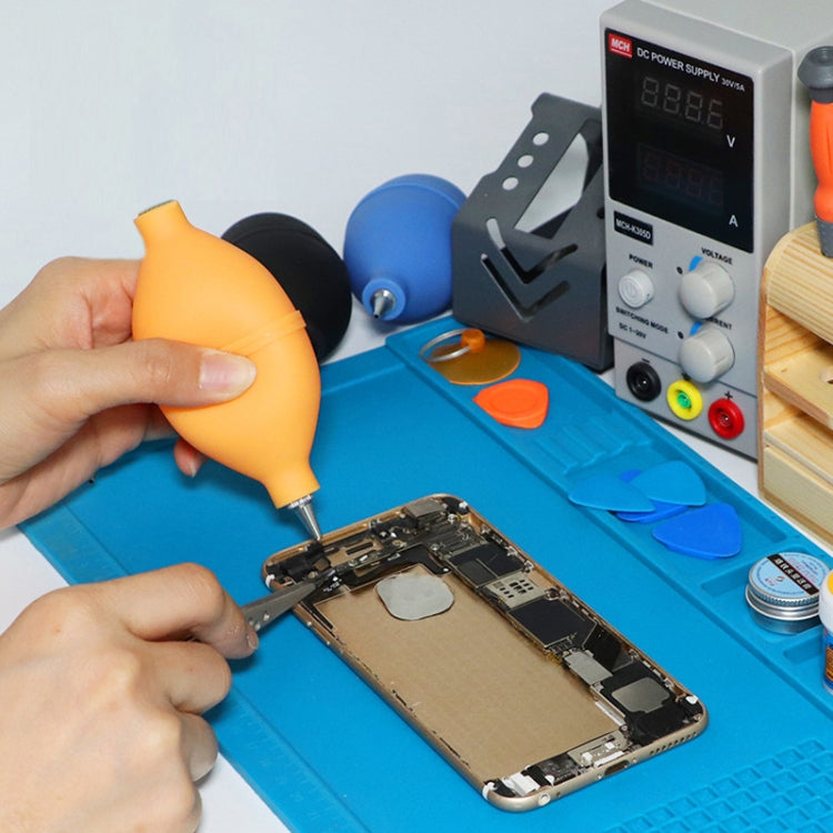 Dust Remover Rubber Air Blower Pump Cleaner for Cell Phone/Cameras/Keyboard/Watch Etc, Dust Blowing Ball Blue, Dust Blowing Ball Black, Dust Blowing Ball Orange