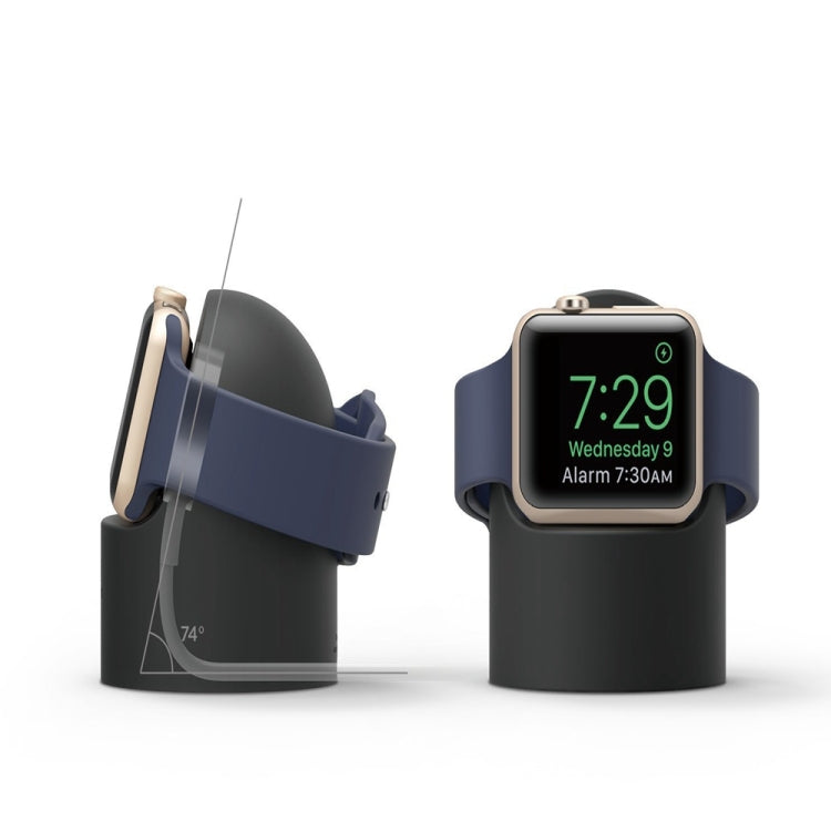 Retro Round Base Silicone Bracket For Apple Watch
