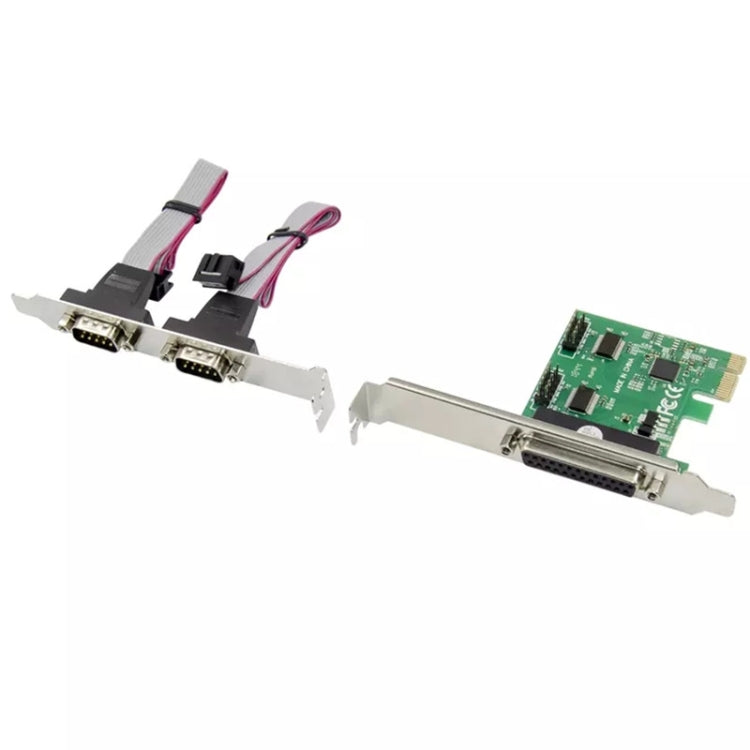 ST317 2S1P PCI Express Parallel Serial Combo Card with 16550 UART, ST317