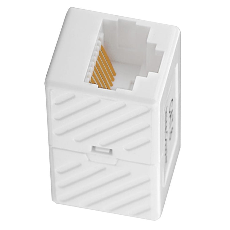 JUNSUNMAY RJ45 Female to Female In Line Coupler Cat6 Cat5e Cat5 Ethernet Cable Extender Adapter, 1 PCS, 2 PCS