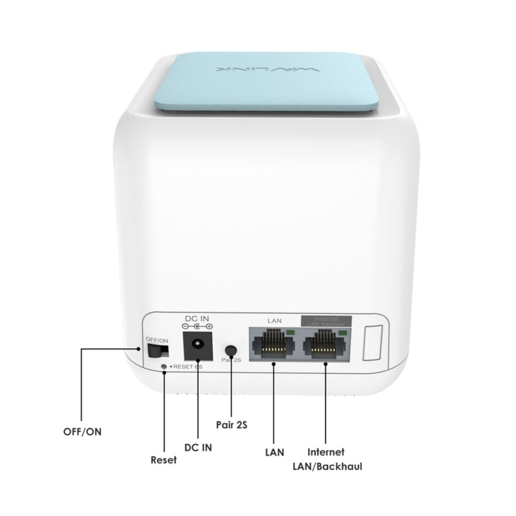 WAVLINK WN535M1 WiFi Wireless Routers 11AC AC1200 Mesh Wireless Repeater Signal Extender, US Plug, UK Plug, AU Plug