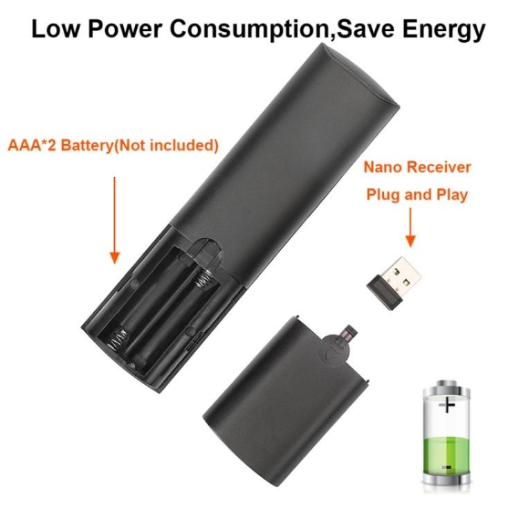 T1-PRO-L With IR Learning and Backlight Smart Wireless Air Mouse Remote Control, T1-PRO-L