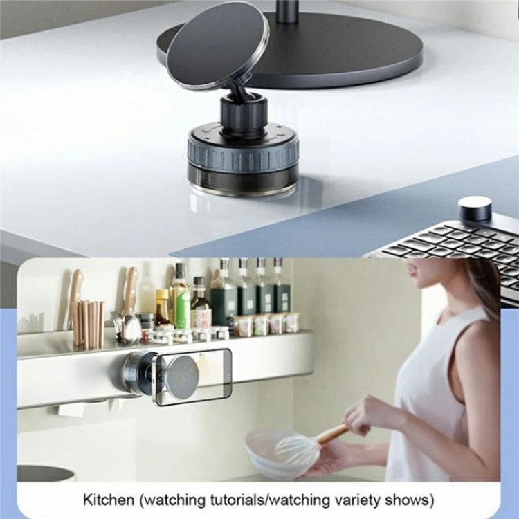T26 Multi-Angle Adjustable Vacuum Suction Stand Magnetic Car Phone Holder, T26