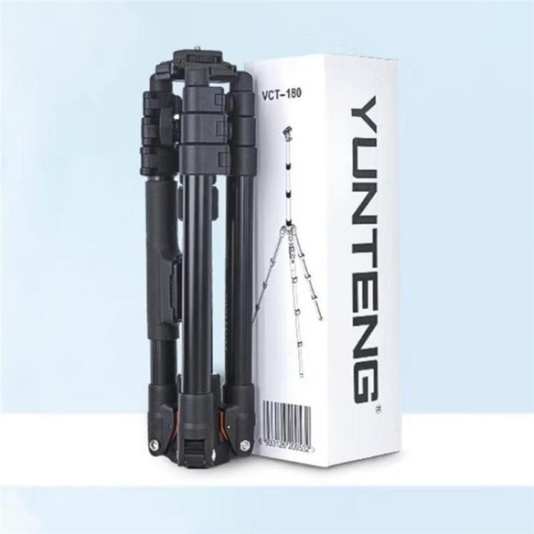 YUNTENG VCT-180 Selfie Stick Foldable Photography Camera Tripod Live Streaming Stand, VCT-180