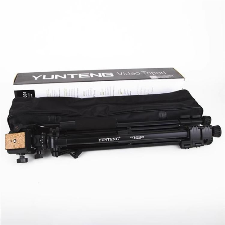YUNTENG VCT-391RM Portable Live Streaming Stand for Sony JVC Canon Camera Tripod, VCT-391RM