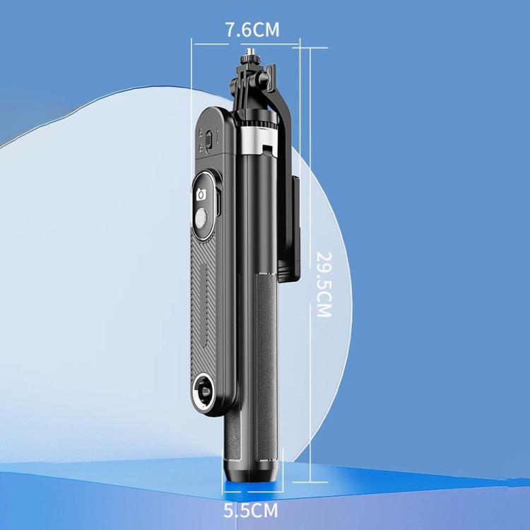 P510 Retractable Four-Legs Stand Portable Phone Stand Selfie Stick with Bluetooth Remote Control, P510