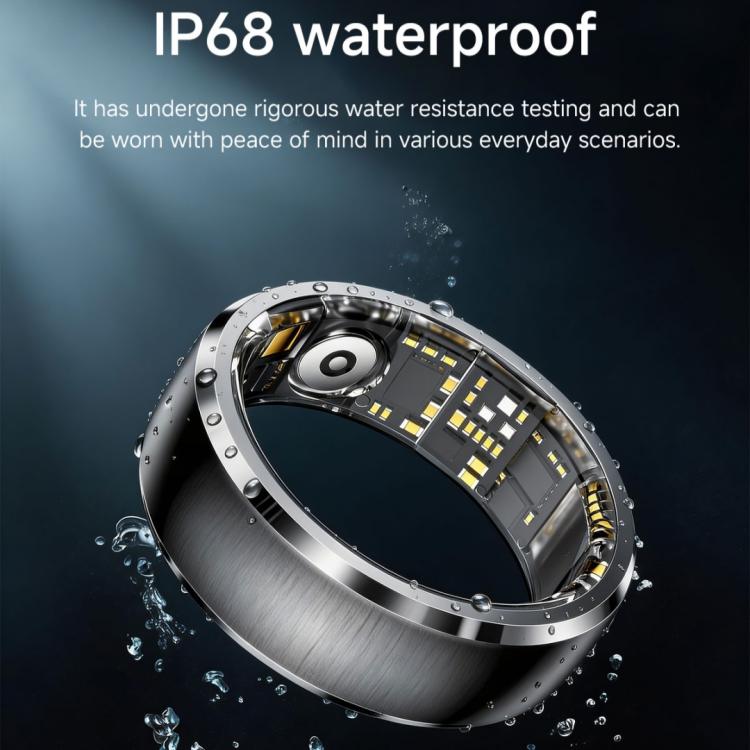 SY15 SIZE 9 Smart Ring, Supports Health Monitoring / Gesture Control
