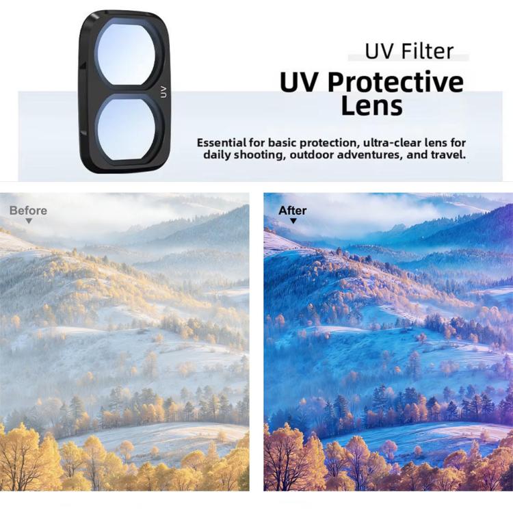 Camera Lens Filters, For DJI Osmo Pocket 4P