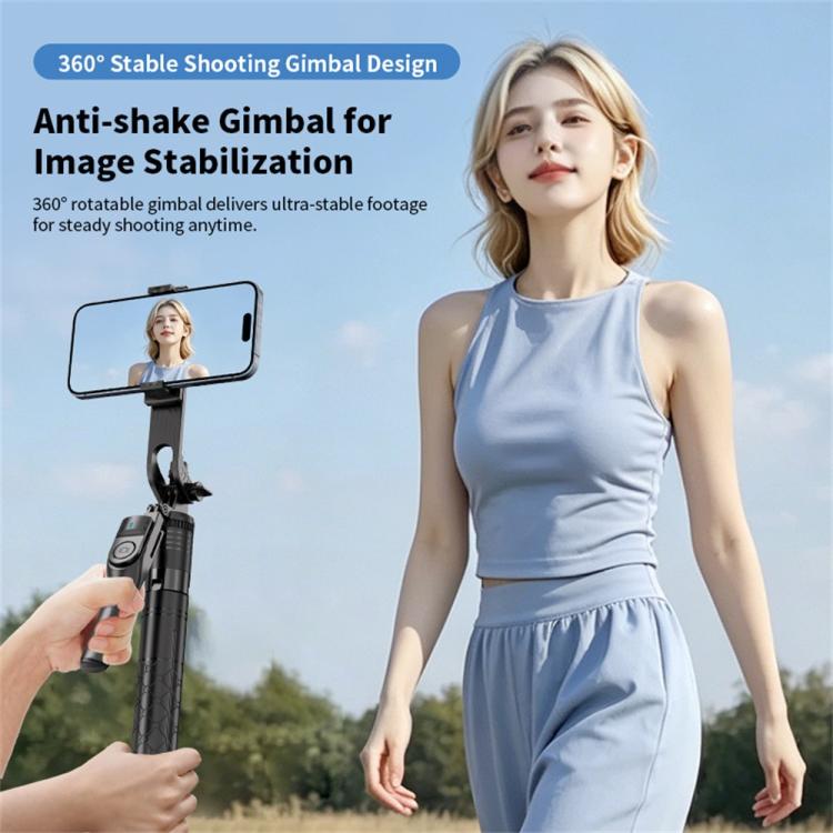 K51 For Live Streaming 185cm Auto-Open Tripod Bluetooth Selfie Stick, K51