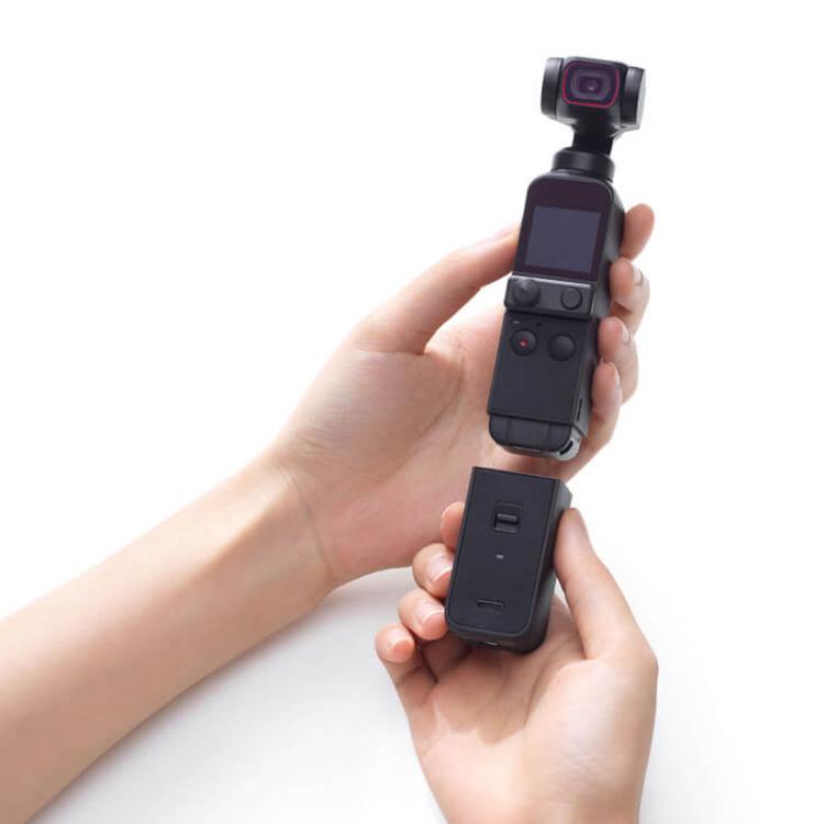 Original Wi-Fi Bluetooth Wireless Microphone Receiver Handle For DJI Pocket 2, Original DJI Pocket 2 Handle